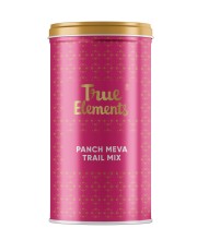 True Elements Panchmeva Trail Mix 100gm GH (In Pink Metal Jar)