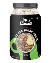 True Elements Muesli No Added Sugar (Offline Discount) 1000gm