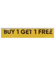 PM Rectangle Sticker Label 1+1 (For 60-70Gm Packs)